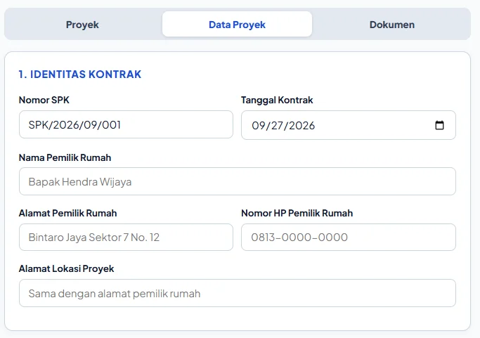 Contoh SPK dan invoice 2