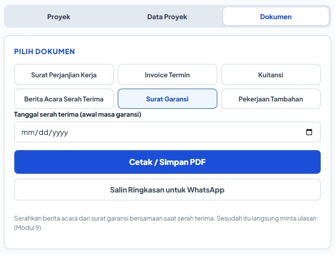 Contoh SPK dan invoice 3